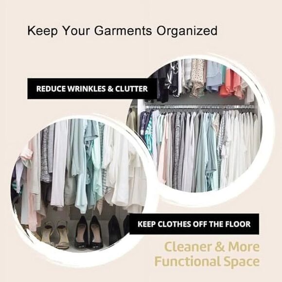 5 Higher Hangers Space Saving Short Neck Nonslip Velvet Hangers Bundle Soft Pink - Picture 5 of 9